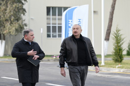 President Ilham Aliyev attended opening of Tartar Electromechanical Plant after reconstruction -UPDATED 