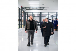 President Ilham Aliyev attended opening of Tartar Electromechanical Plant after reconstruction -UPDATED 