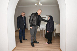President Ilham Aliyev inspected reconstruction progress in Chapar Village, Aghdara district -UPDATED 