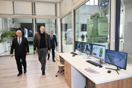 President Ilham Aliyev attended opening of “Gozlukorpu” Hydroelectric Power Plant in Aghdara district-UPDATED 