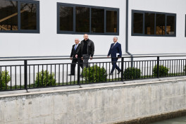 President Ilham Aliyev attended opening of “Gozlukorpu” Hydroelectric Power Plant in Aghdara district-UPDATED 