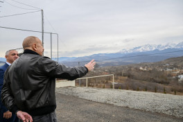 President Ilham Aliyev inspected reconstruction progress in Heyvali village, Aghdara district -UPDATED 