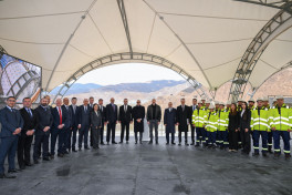 President Ilham Aliyev inspected “Damirli” Ore Processing Complex in Janyataq village, Aghdara -UPDATED 