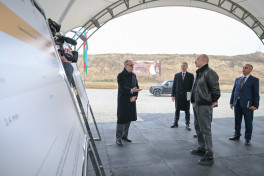 President Ilham Aliyev inspected “Damirli” Ore Processing Complex in Janyataq village, Aghdara -UPDATED 