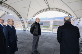 President Ilham Aliyev inspected “Damirli” Ore Processing Complex in Janyataq village, Aghdara -UPDATED 