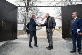 President Ilham Aliyev inspected reconstruction progress in Childiran village, Aghdara district -UPDATED 