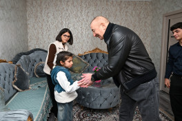President Ilham Aliyev inspected reconstruction progress in Ashaghi Oratagh village of Aghdara district -UPDATED 