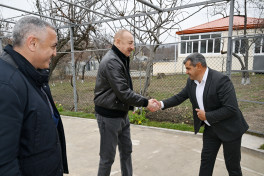 President Ilham Aliyev inspected reconstruction progress in Ashaghi Oratagh village of Aghdara district -UPDATED 