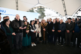 President Ilham Aliyev met with residents of Ashaghi Oratagh, Childiran, Heyvali, and Chapar villages in Aghdara