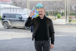 President Ilham Aliyev met with residents of Ashaghi Oratagh, Childiran, Heyvali, and Chapar villages in Aghdara