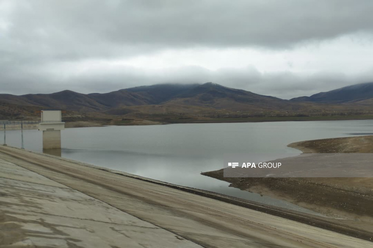 7,000 hectares of farmland and orchards irrigated from Khachinchay Reservoir in Aghdam -PHOTO 