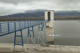 7,000 hectares of farmland and orchards irrigated from Khachinchay Reservoir in Aghdam -PHOTO 