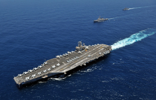 Pentagon moving carrier strike group toward Middle East amid Iran tension