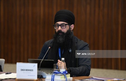 Bhai Moninder Singh, Chairman of the Sikh Federation