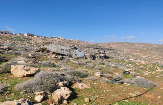 Damaged IDF helicopter crashes in West Bank amid attempt to recover it; no injuries reported