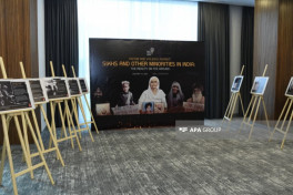 Baku hosts first international conference on India's repressive policy against Sikhs and other national minorities