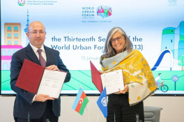 Azerbaijan and UN-Habitat sign logistics agreement for World Urban Forum 13