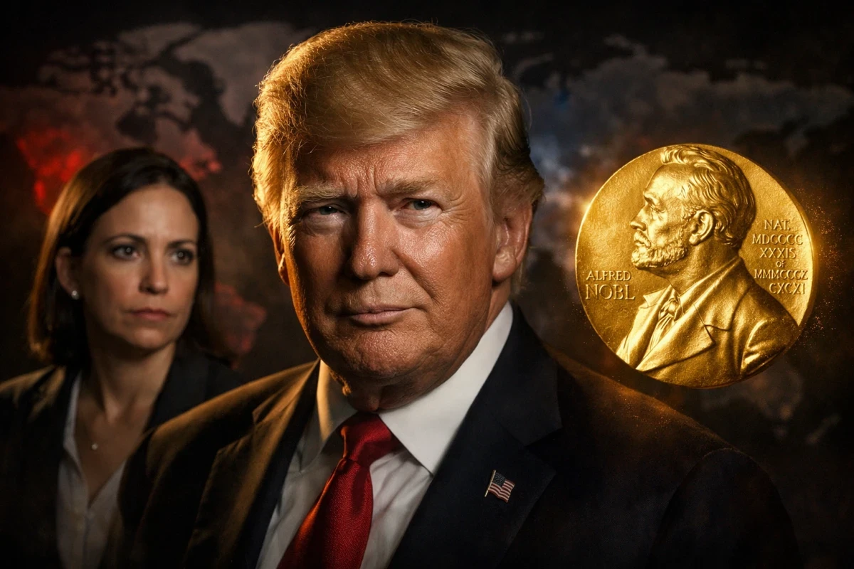 Nobel Committee says Trump is not the recipient of Machado’s prize