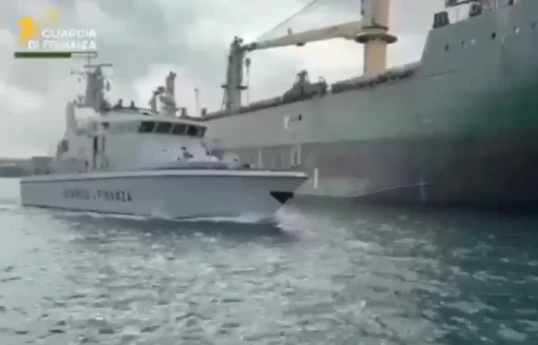 Ship carrying Russian cargo seized in Italy