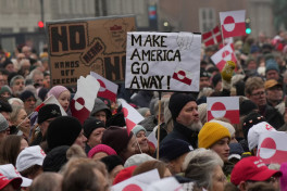Protesters rally in Denmark and Greenland against Trump annexation threat