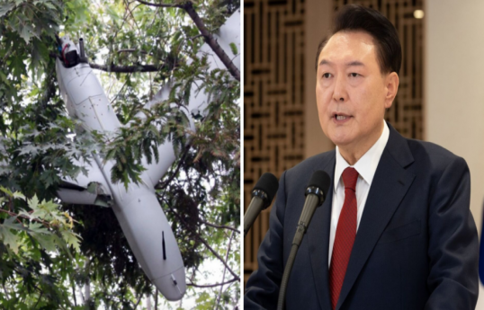 Drone allegedly infiltrated DPRK tied to S. Korean ex-President Yoon's former office staffers