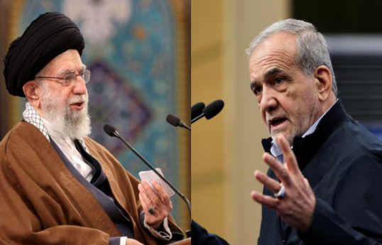 Iranian president says any aggression directed at supreme leader constitutes an "all-out war"