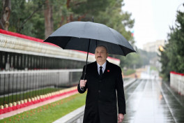President Ilham Aliyev paid tribute to 20 January martyrs