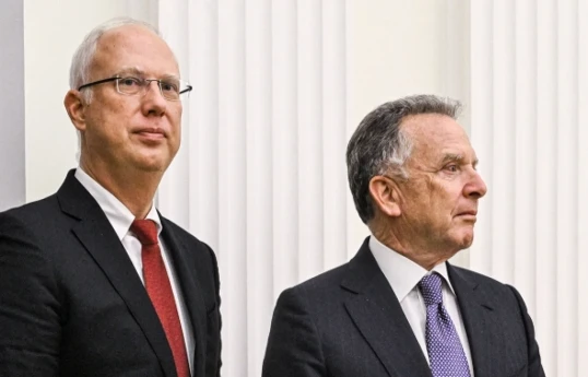 Russian envoy Kirill Dmitriev and Trump's envoy Steve Witkoff