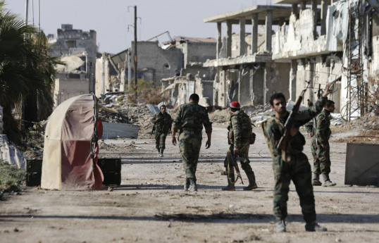 Syrian army says 3 soldiers killed in attacks targeting forces