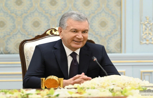 President of the Republic of Uzbekistan Shavkat Mirziyoyev
