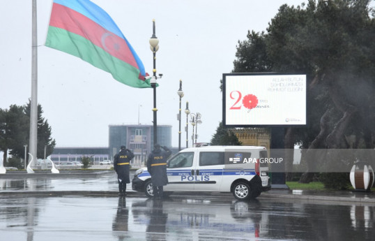 Azerbaijan observes moment of silence for 20 January martyrs-PHOTO 