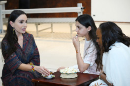 Leyla Aliyeva visits Ethiopian Science Museum