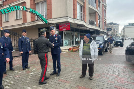 Azerbaijani military attaché visits family of soldier martyred in plane crash