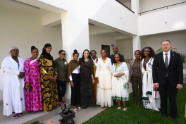 Leyla Aliyeva visits social and cultural institutions in Addis Ababa-PHOTO 