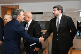 President Ilham Aliyev met with Chairman of Brazil’s BTG Pactual in Davos