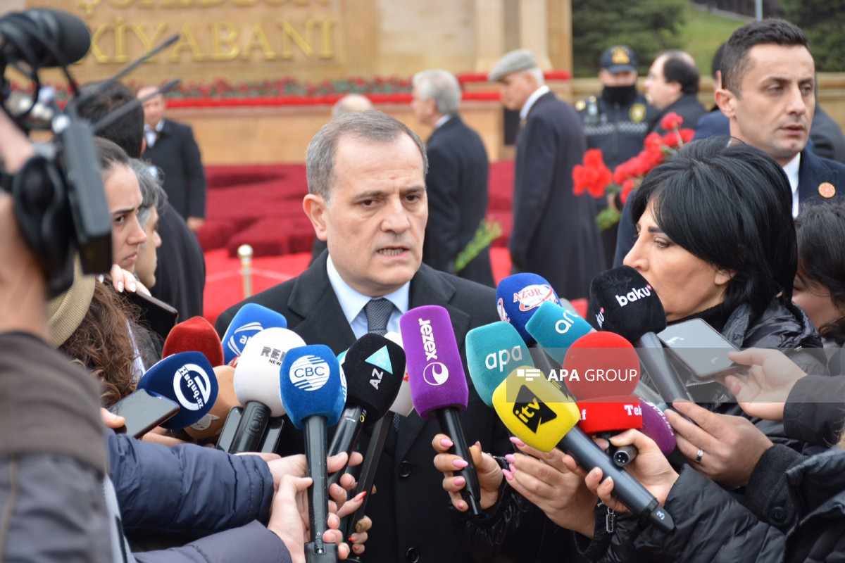 Azerbaijani Foreign Minister Jeyhun Bayramov