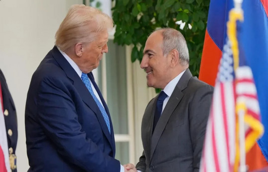 US President Donald Trump, Armenian PM Nikol Pashiyan