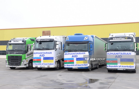 Azerbaijan sends another batch of humanitarian aid to Ukraine -PHOTO -VIDEO 