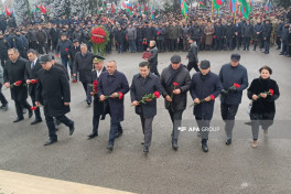 Bilal Erdogan, son of President of Türkiye, visited Alley of Martyrs in Ganja-PHOTO 
