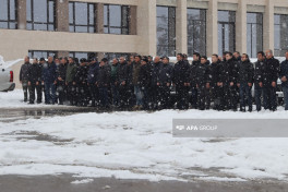 Flags lowered to half-mast in Azerbaijan's Khankendi, Khojaly and Aghdara -PHOTO 