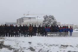 Flags lowered to half-mast in Azerbaijan's Khankendi, Khojaly and Aghdara -PHOTO 