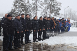 Flags lowered to half-mast in Azerbaijan's Khankendi, Khojaly and Aghdara -PHOTO 