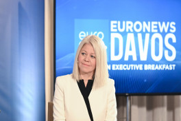 President Ilham Aliyev was interviewed by Euronews TV in Davos -PHOTO -UPDATED 