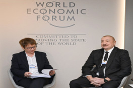 President Ilham Aliyev met with President of the European Bank for Reconstruction and Development in Davos
