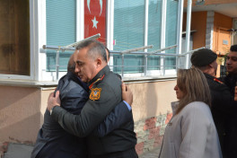 Azerbaijani delegation has visited the family of a soldier martyred in Turkish C-130 aircraft crash-PHOTO 