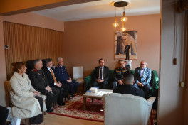 Azerbaijani delegation has visited the family of a soldier martyred in Turkish C-130 aircraft crash-PHOTO 