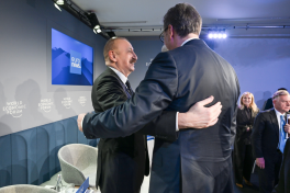 President Ilham Aliyev participated in panel session on “Defining Eurasia's Economic Identity” in Davos-UPDATED 