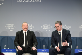 President Ilham Aliyev participated in panel session on “Defining Eurasia's Economic Identity” in Davos-UPDATED 