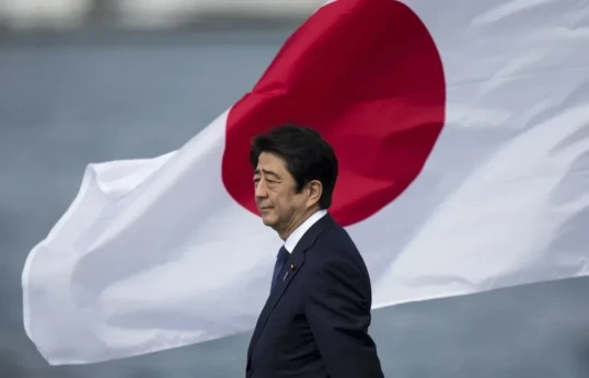 Japan's former prime minister Shinzo Abe