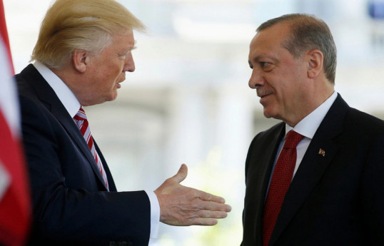 United States President Donald Trump and Turkish President Recep Tayyip Erdogan